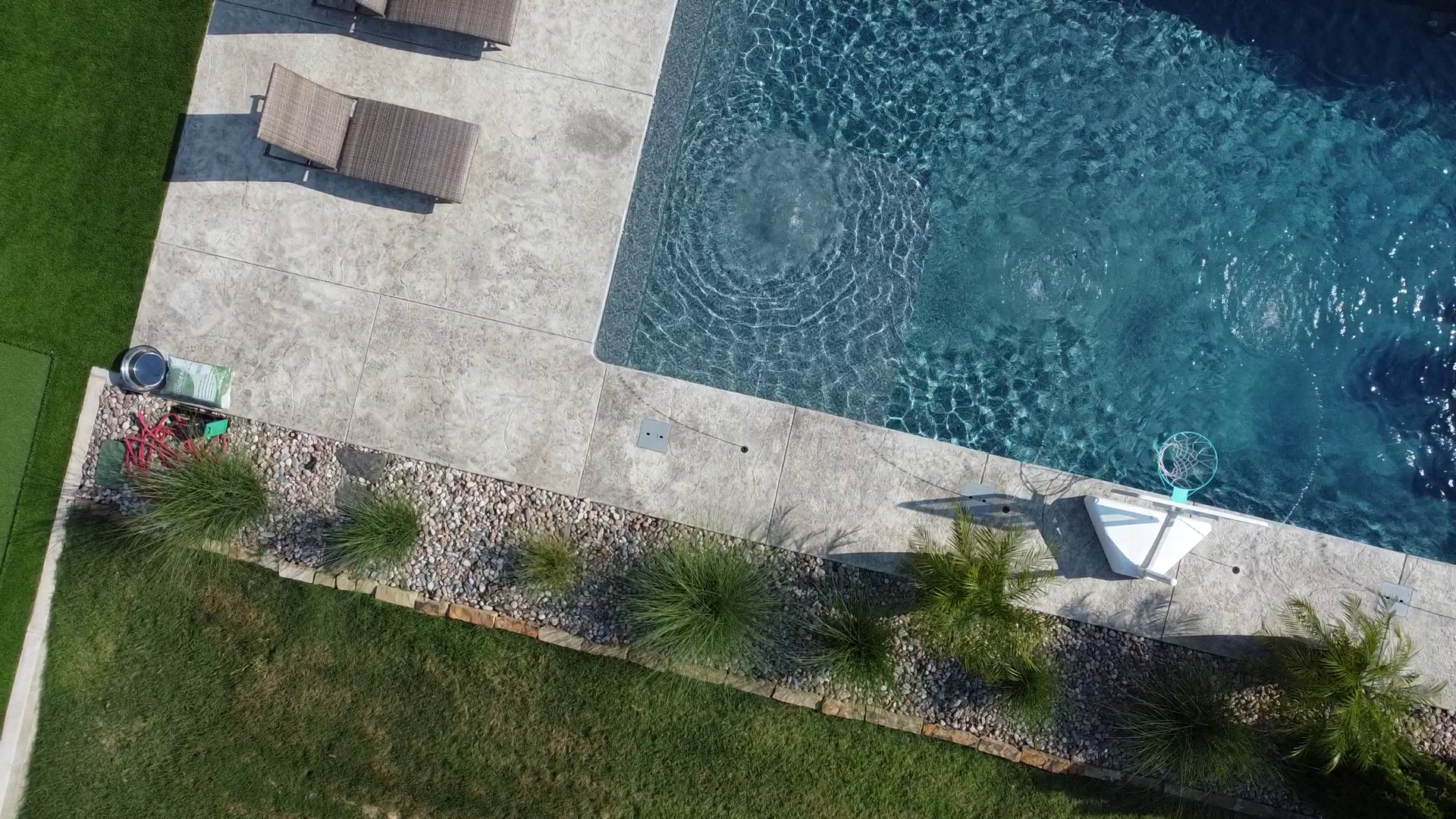 Premium shotcrete pool construction with tile and coping detail - NWA